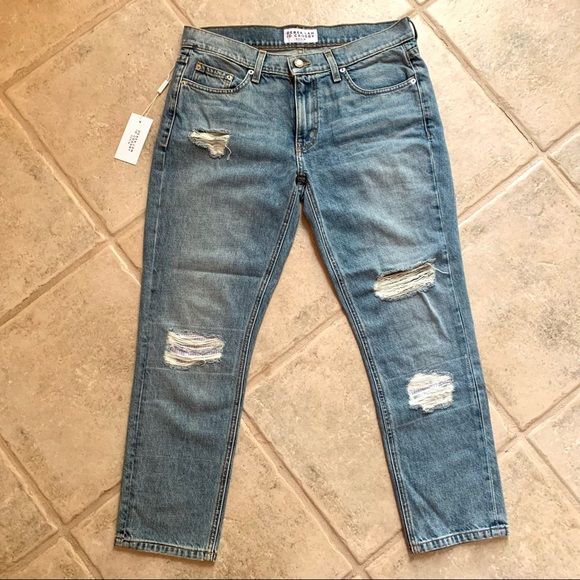 NWT Derek Lam Mid-Rise Girlfriend Denim- Size 29 - Picture 2 of 7